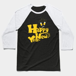 Happy New Year Baseball T-Shirt